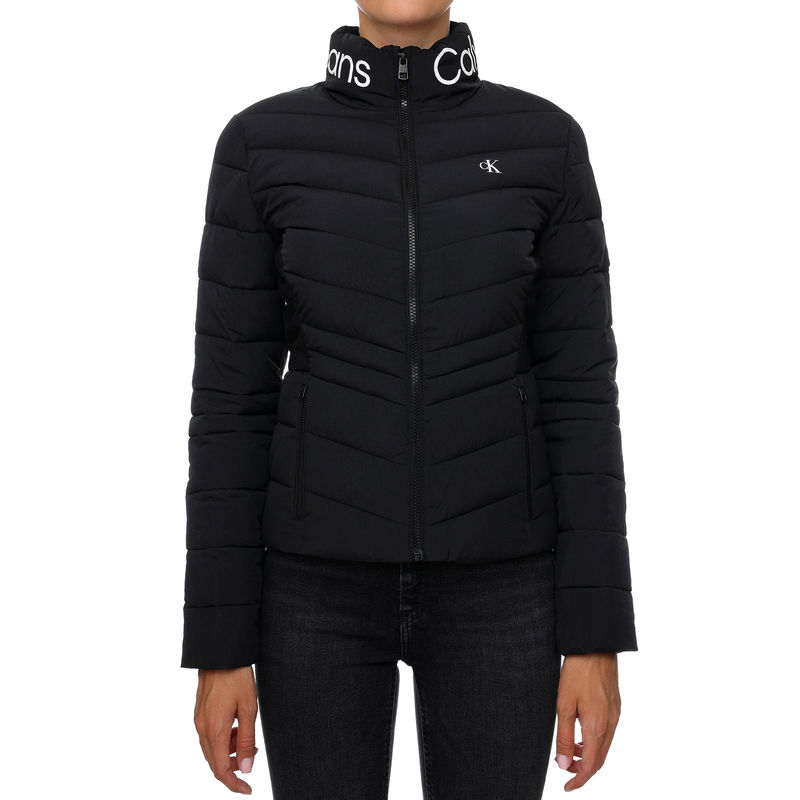 Ženska jakna CALVIN KLEIN LOGO COLLAR LW PADDED JACKET