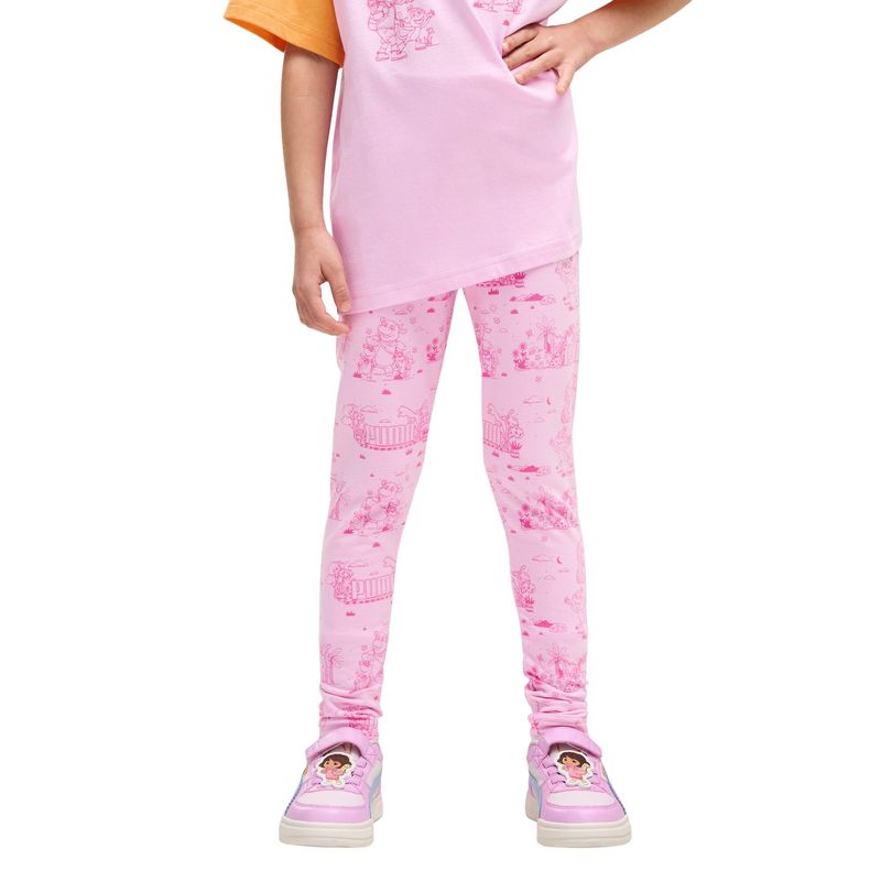 Dečija trenerka donji deo Puma X dora the explorer aop leggings