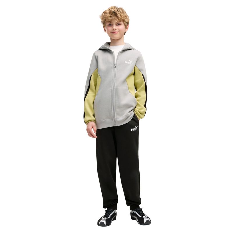 Dečija trenerka Puma Ess block full-zip sweat suit b