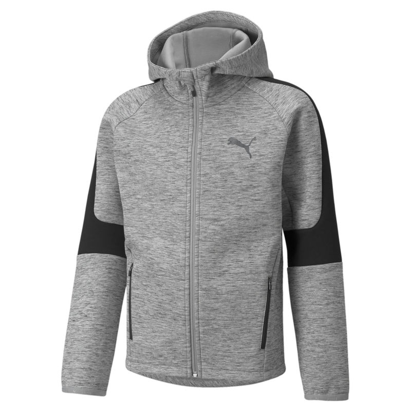 Dečiji duks Puma EVOSTRIPE FULL-ZIP HOODIE B