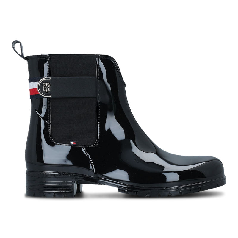 ženske čizme TOMMY HILFIGER TH HARDWARE RAINBOOT