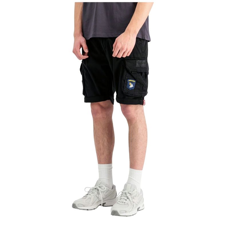 Muške bermude Alpha Industries crew short patch