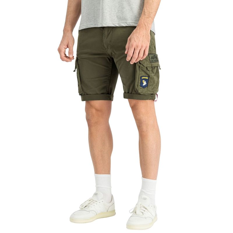 Muške bermude Alpha Industries crew short patch
