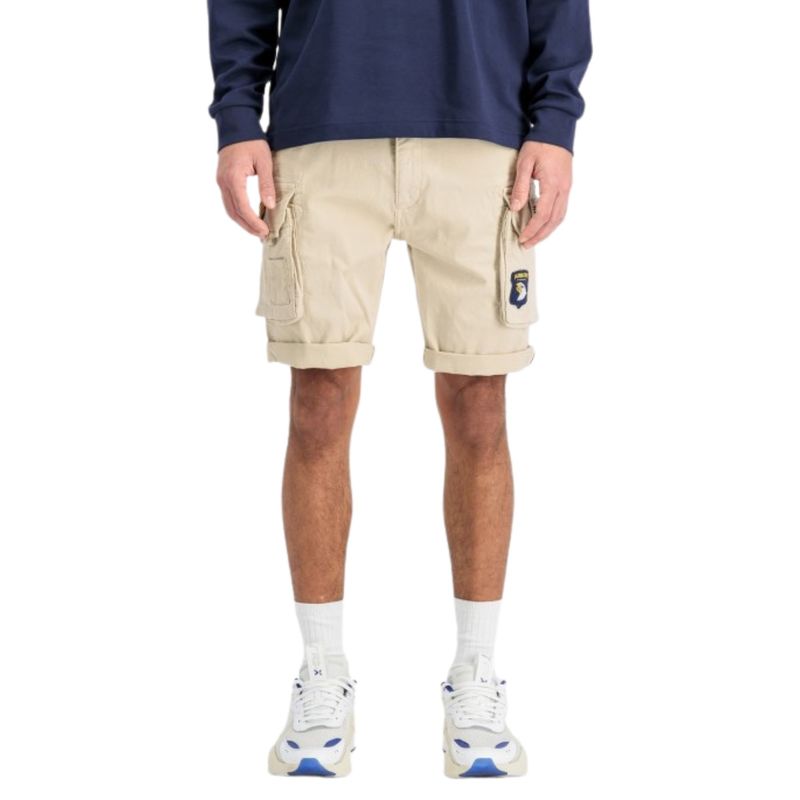 Muške bermude Alpha Industries crew short patch