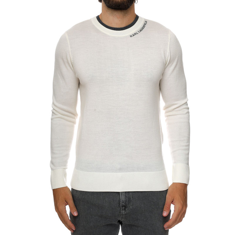 Muški džemper Karl Lagerfeld LIGHTWEIGHT CREWNECK SWEATER
