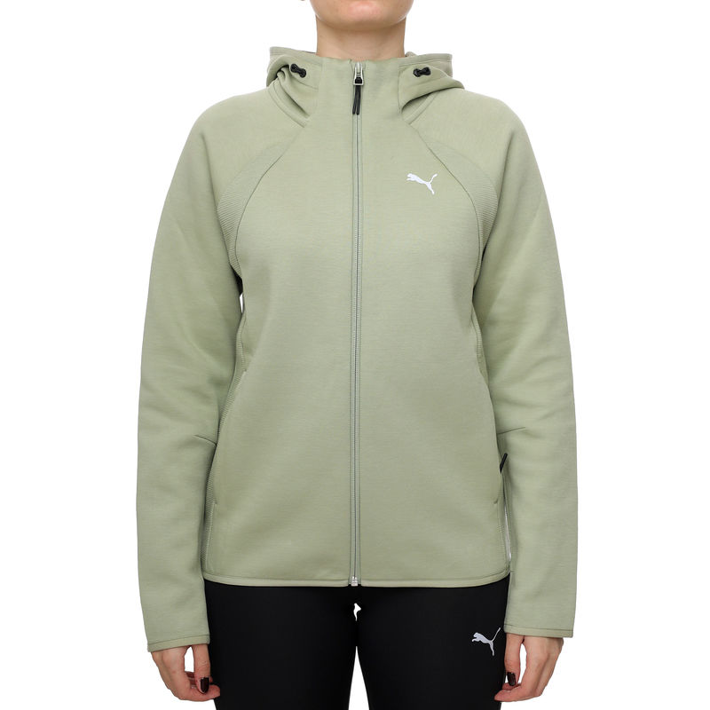 Ženski duks Puma Evostripe full-zip hoodie dk