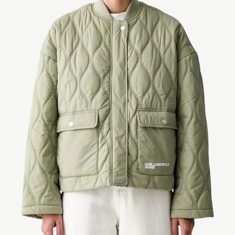 Ženska jakna Karl Lagerfeld light quilted jacket