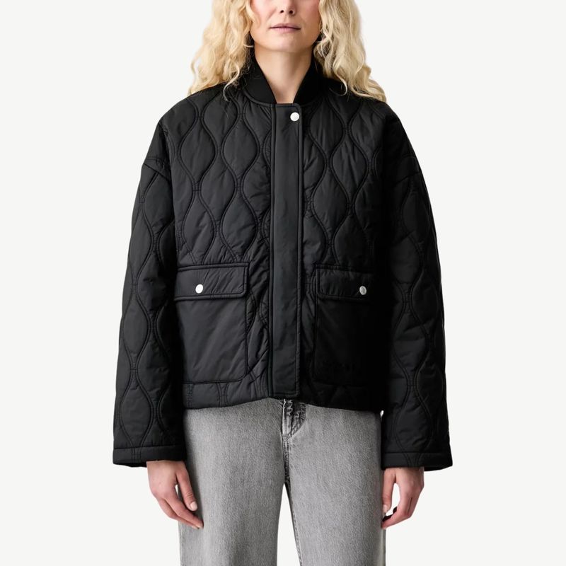 Ženska jakna Karl Lagerfeld light quilted jacket