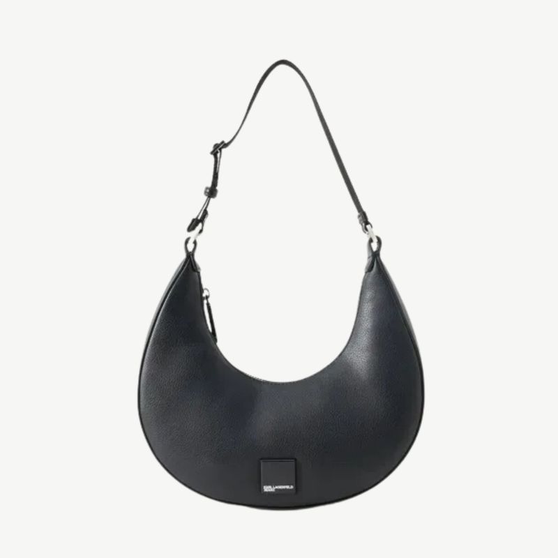 Ženska torba Karl Lagerfeld box logo halfmoon bag