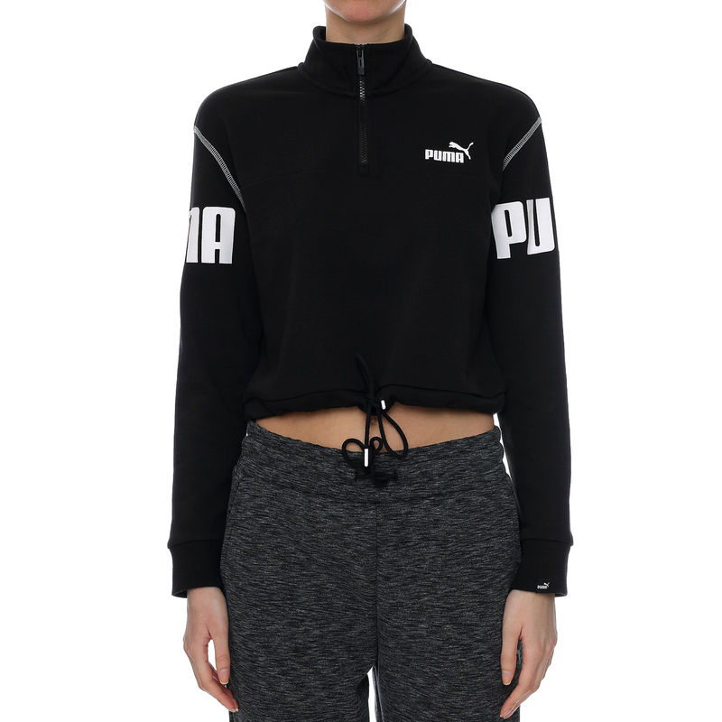 Ženski duks PUMA POWER HALF-ZIP CREW TR