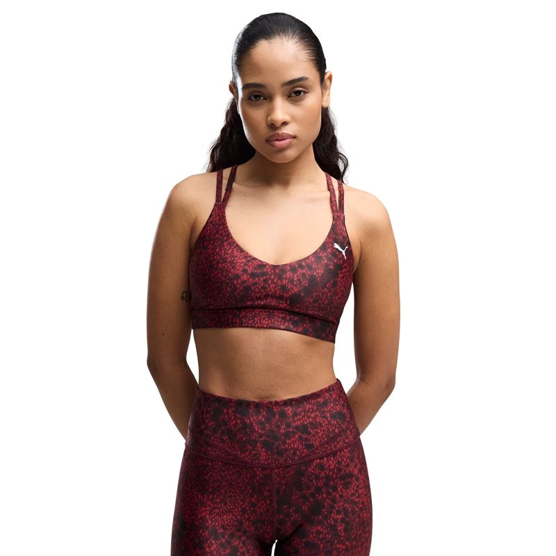 Ženski top Puma W tropical speed bra - low - aop