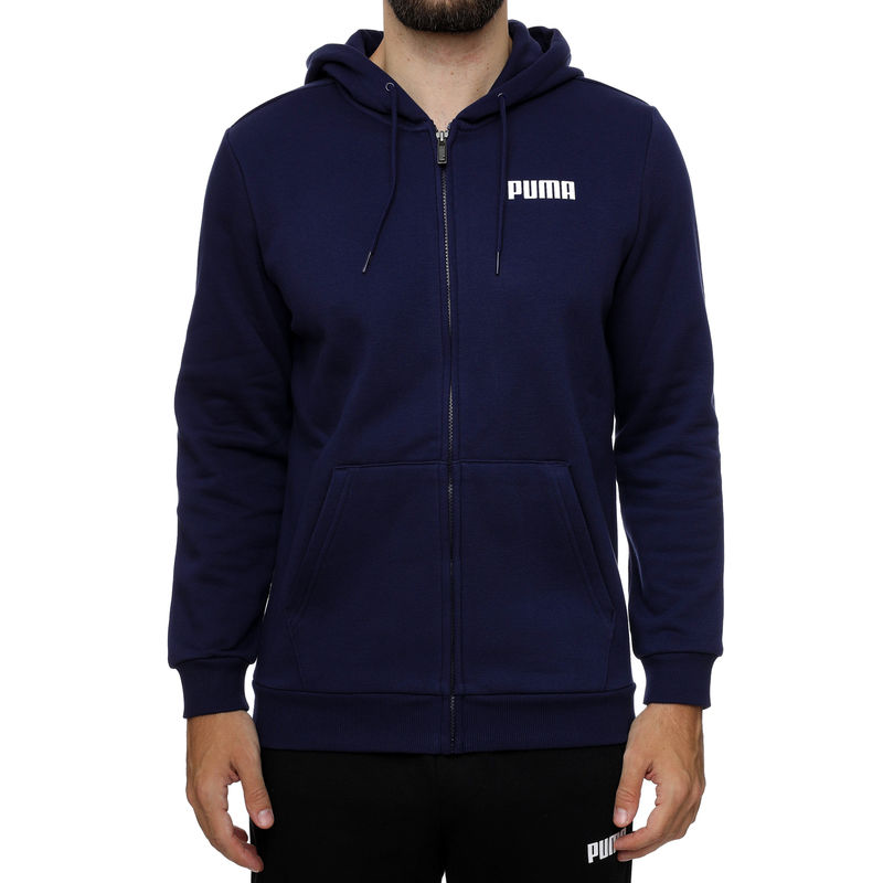 Muški duks Puma ESS FZ Hoody FL M Peacoat