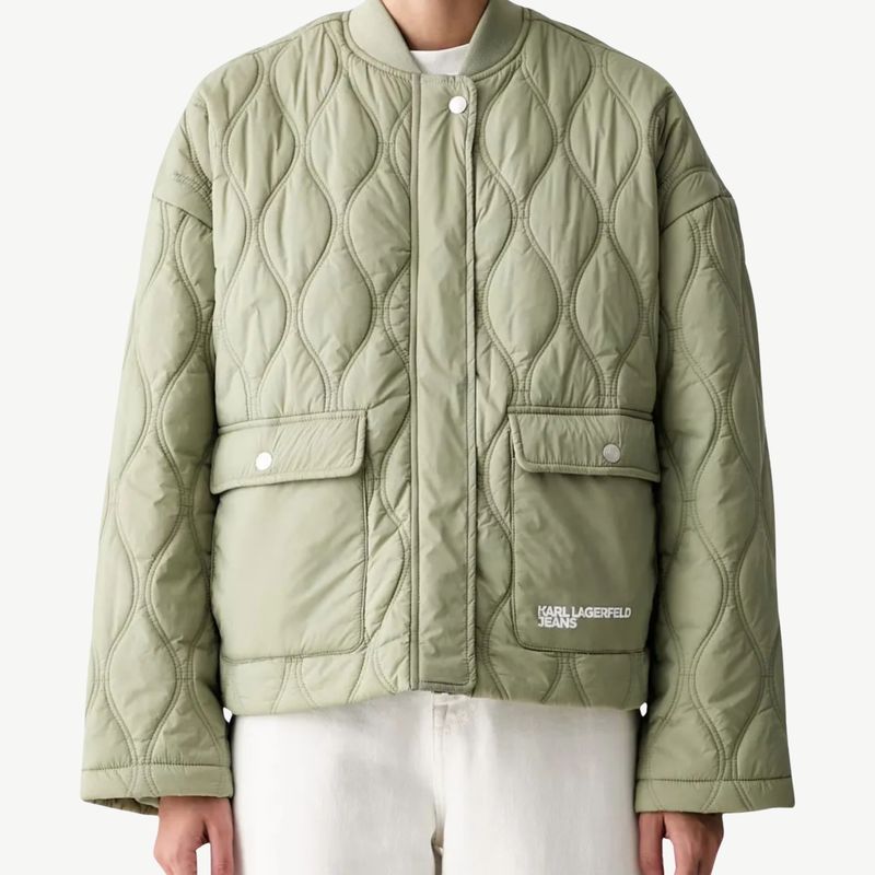 Ženska jakna Karl Lagerfeld light quilted jacket