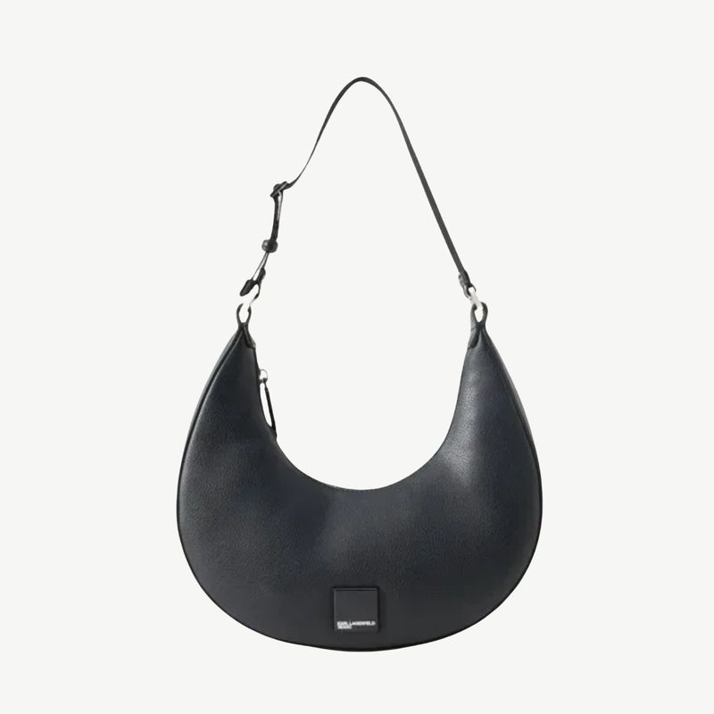 Ženska torba Karl Lagerfeld box logo halfmoon bag