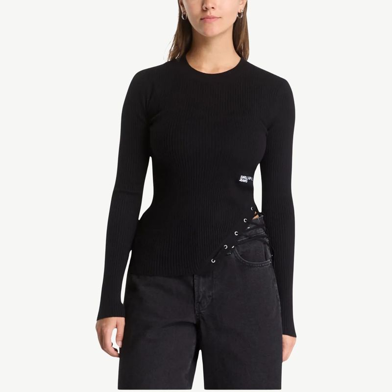 Ženski duks Karl Lagerfeld ls knitted sweater