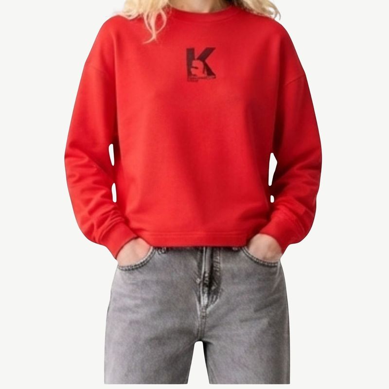 Ženski duks Karl Lagerfeld reg k logo sweat