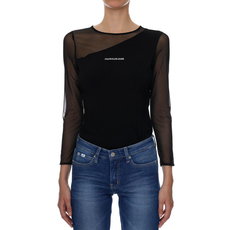 Ženska majica CALVIN KLEIN MILANO DAY-TO-NIGHT ASYMM BODY