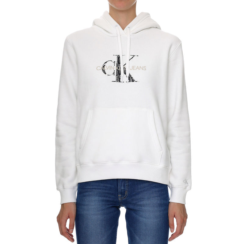 Ženski duks CALVIN KLEIN REPTILE MONOGRAM HOODIE