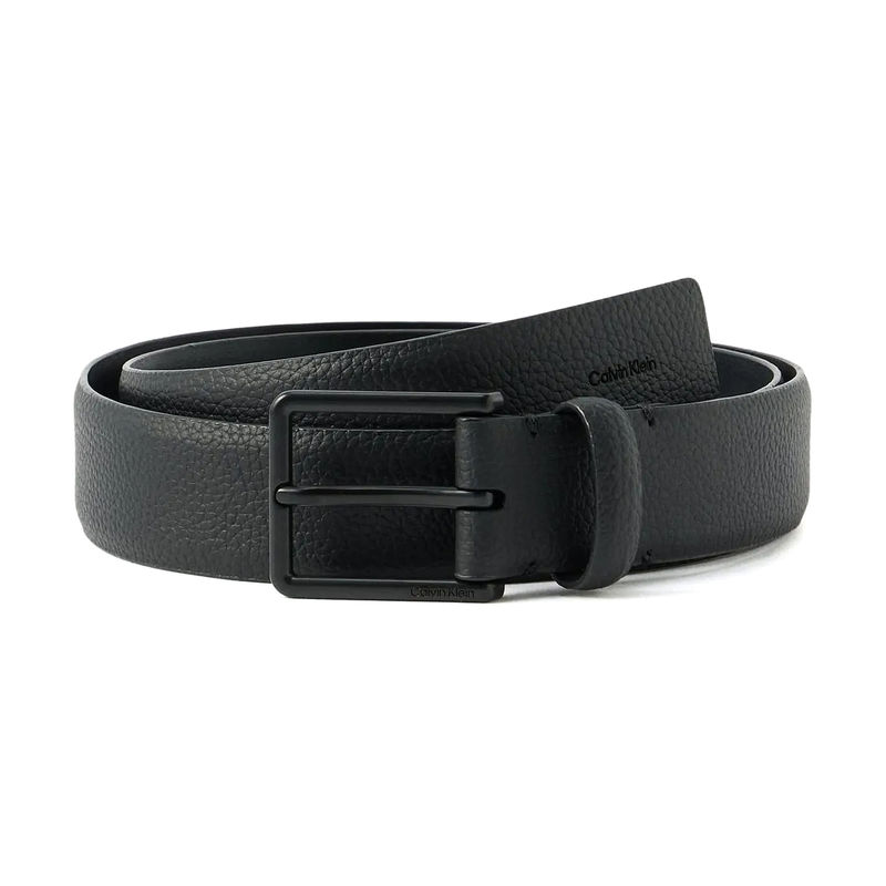 Muški kaiš Calvin Klein Warmth buckle pebble 35mm fixed