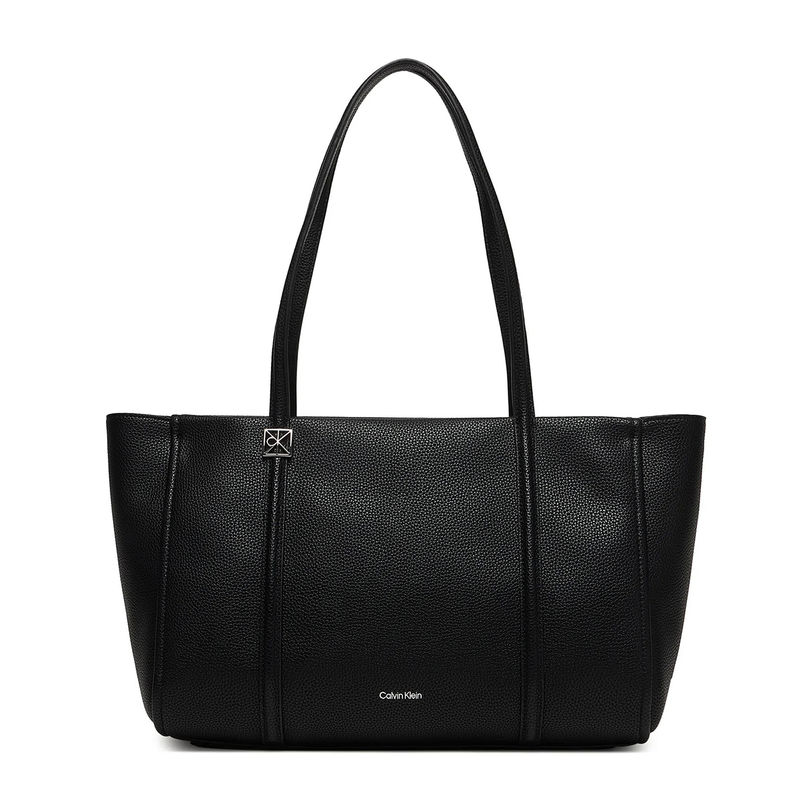 Ženska torba Calvin Klein Emblem hw pebble tote