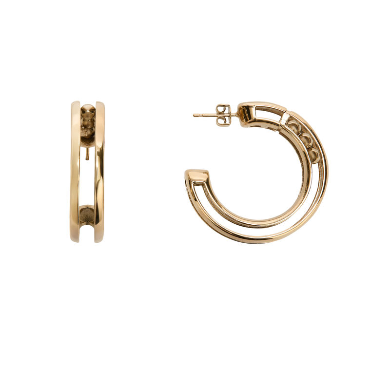 Ženske minđuše Furla Arco-pillola Hoop earrings