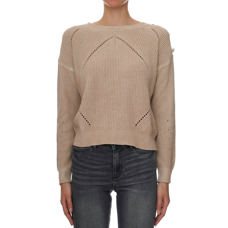 Ženski džemper Guess JEANS CAMILLE RN LS SWTR