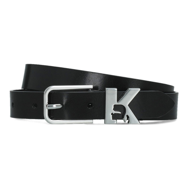 Ženski kaiš Karl Lagerfeld Jeans k logo loop leather belt