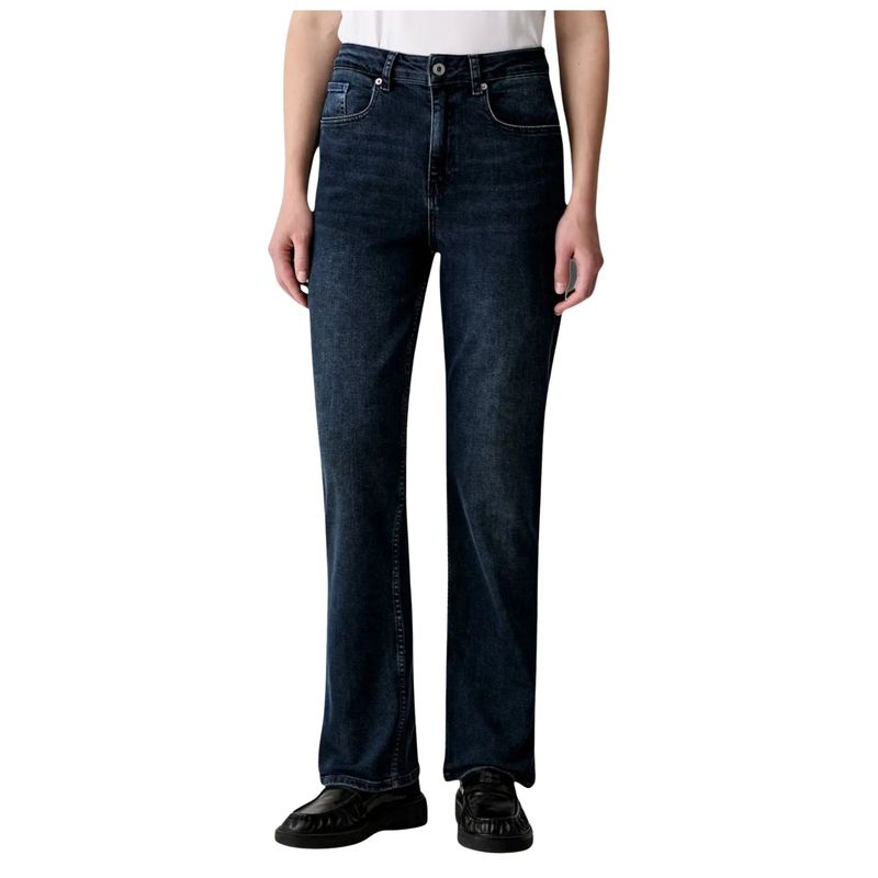 Ženske farmerke Karl Lagerfeld hr straight denim w/split