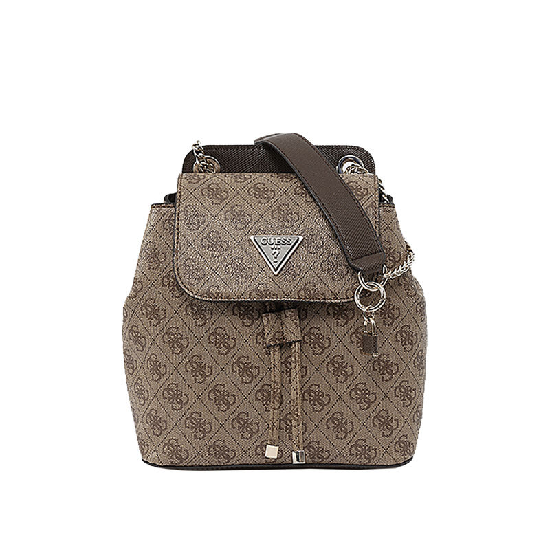Ženski ranac GUESS CORDELIA LOGO FLAP BACKPACK