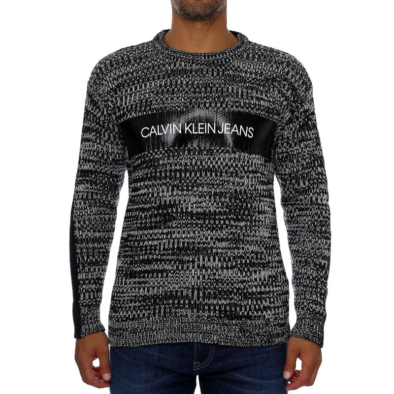 Muški džemper CALVIN KLEIN SHINE LOGO SWEATER