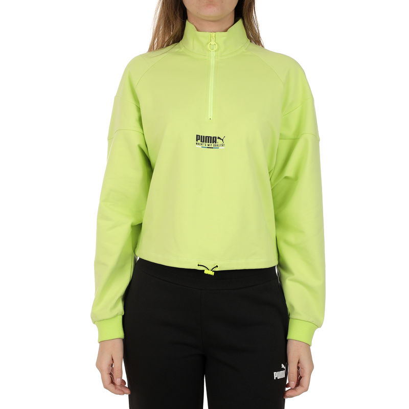 Ženski duks Puma TFS Half Zip Crew