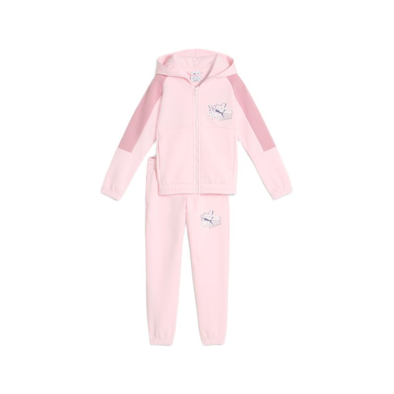 Dečija trenerka Puma Scribble hooded full-zip sweat suit fl ps