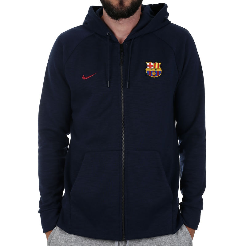 Muški duks NIKE FCB M NSW HOODIE FZ OPTIC