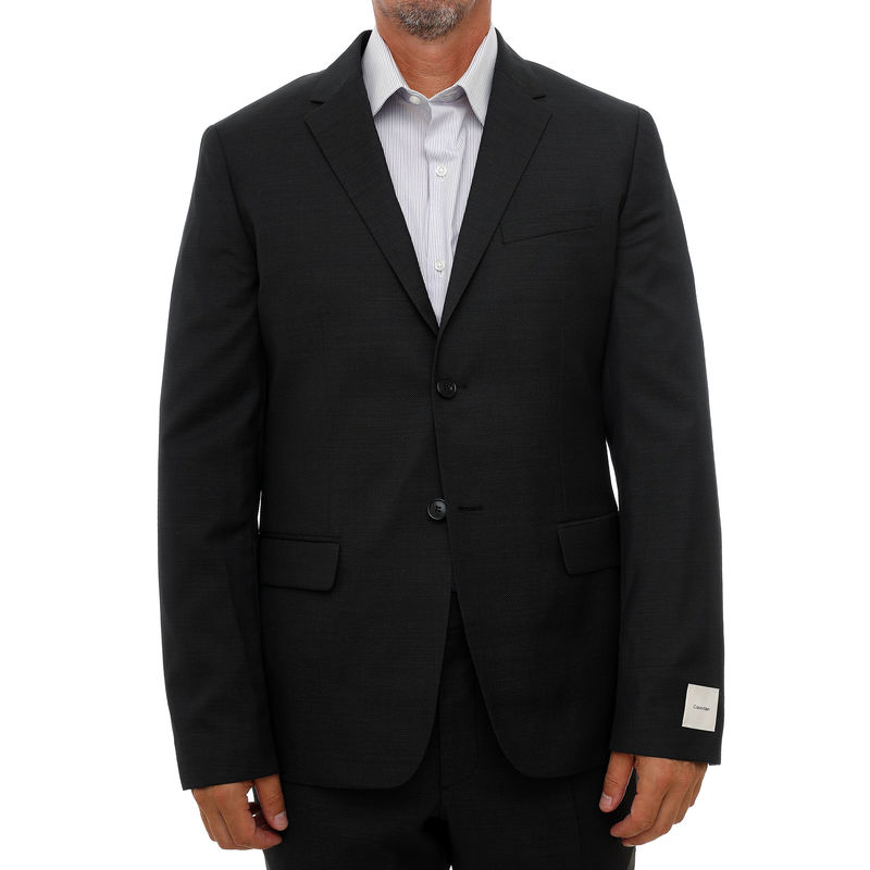 Muški sako Calvin Klein Ls birds eye slim blazer