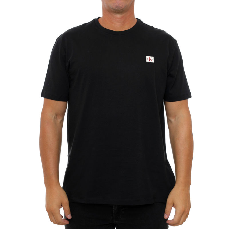 Muška majica Calvin Klein Badge 30s jersey classic tee
