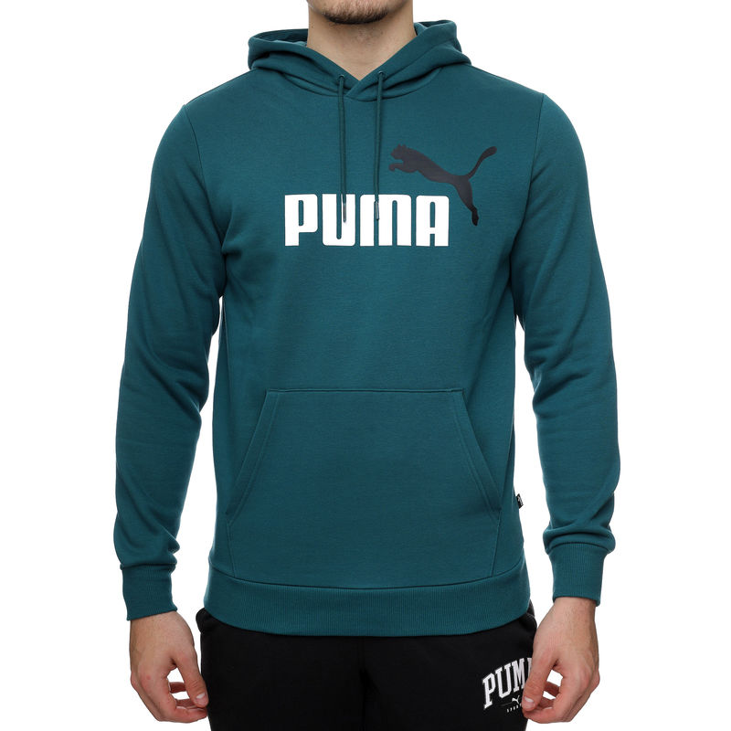 Muški duks Puma Ess+ 2 Col Big Logo Hoodie Fl