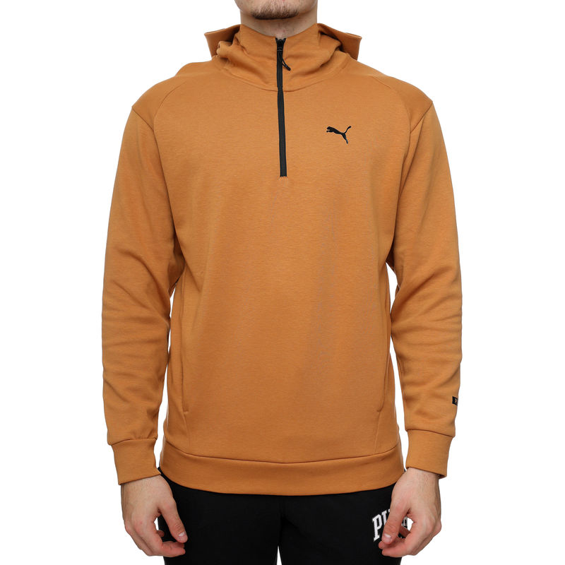 Muški duks Puma Rad/Cal Hooded Half-Zip Dk
