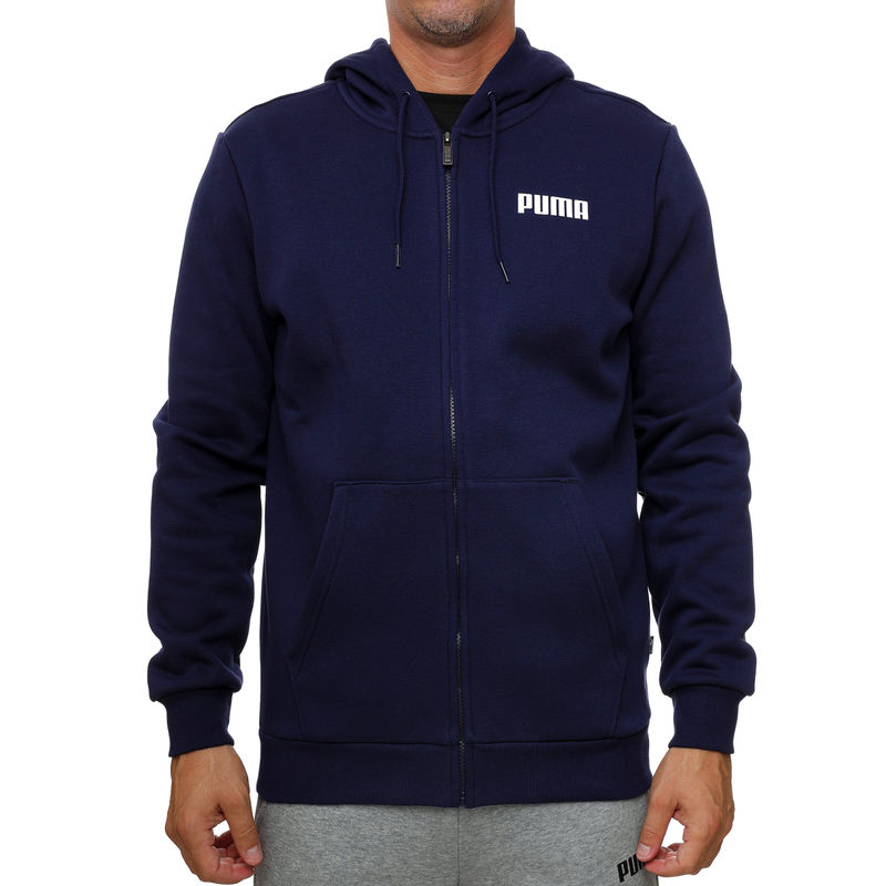 Muški duks Puma ESS FZ Hoody FL M Peacoat