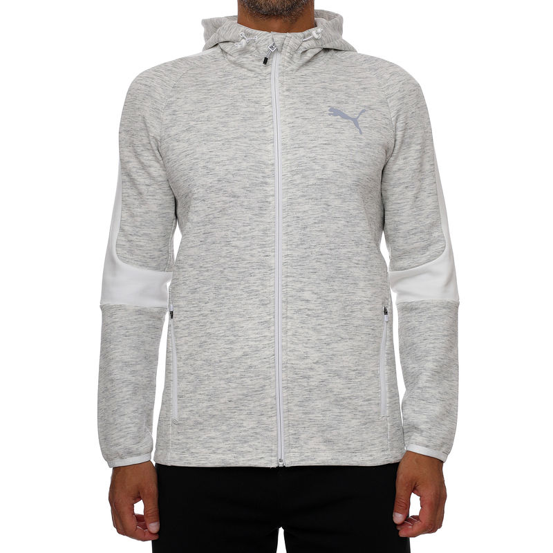 Muški duks Puma EVOSTRIPE FZ HOODIE