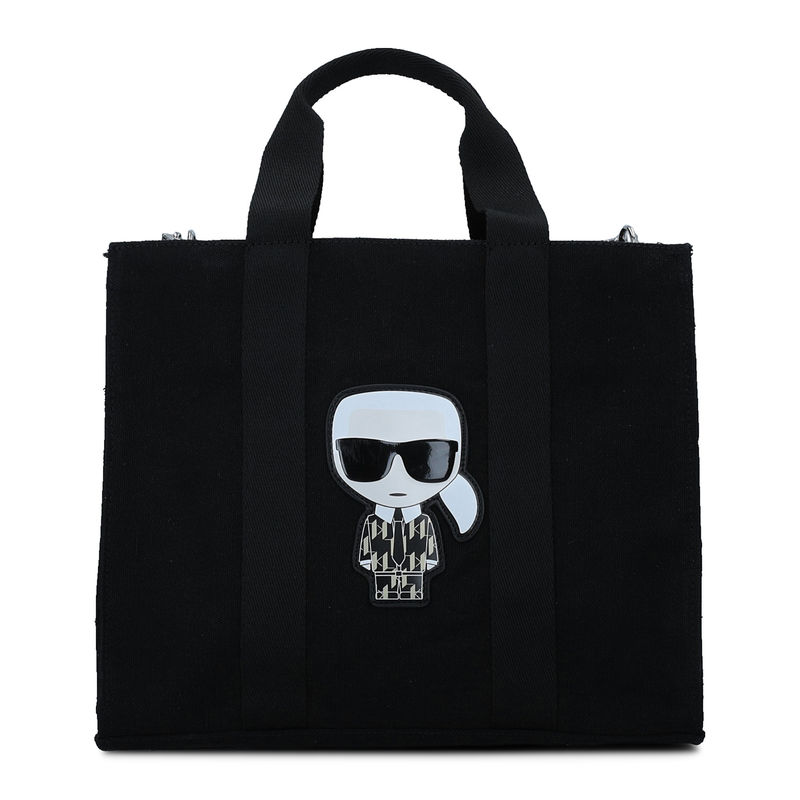 Ženska torba Karl Lagerfeld K/IKONIK SQUARE CANVAS TOTE