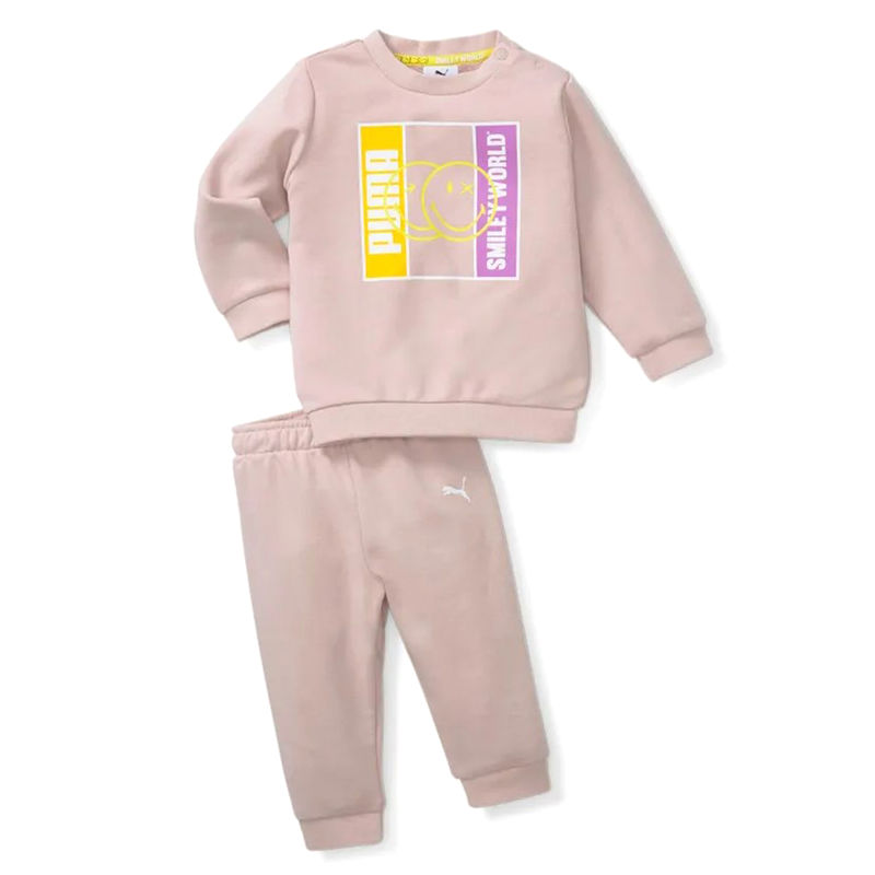 Dečiji set Puma X SW MINICAT CREW JOGGER TR