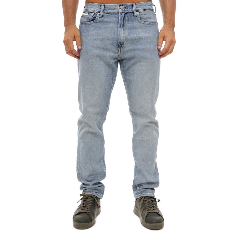 Muške farmerke Calvin Klein Classic taper sage stone jean