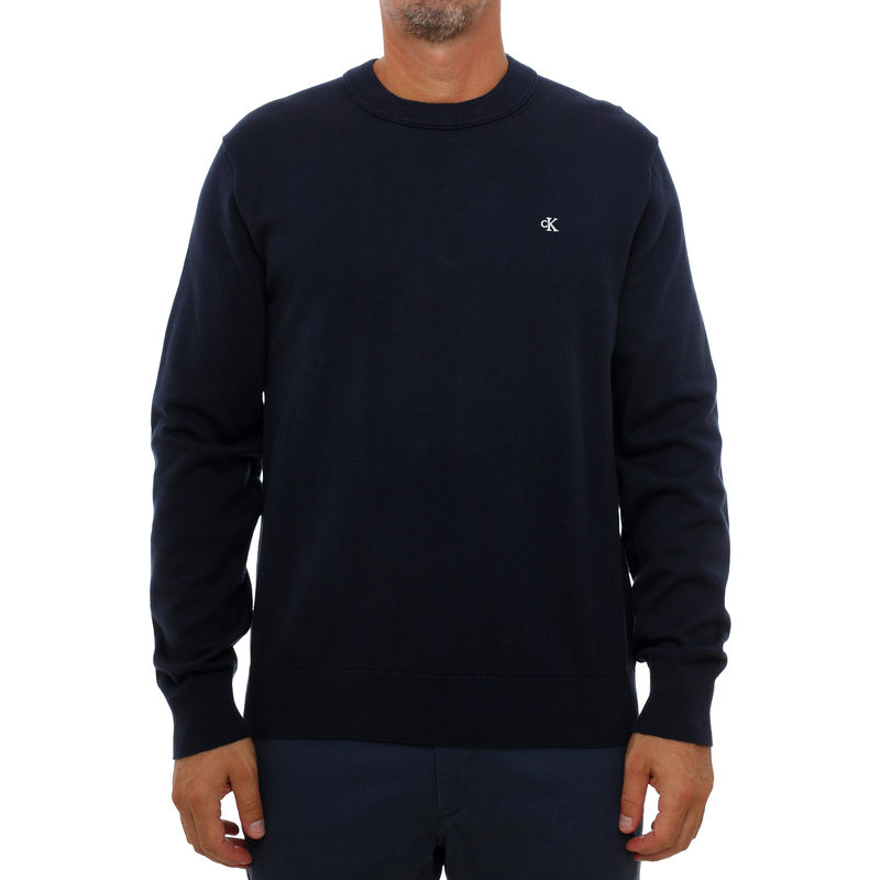 Muški džemper Calvin Klein Ls eu clsc cttn crewnk swtr 12gg