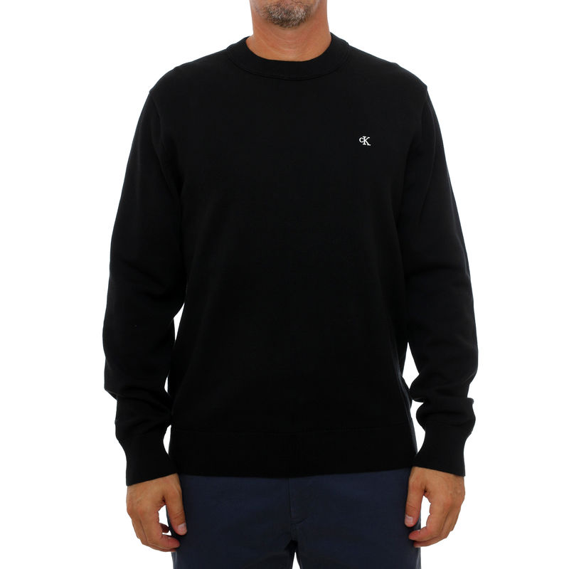 Muški džemper Calvin Klein Ls eu clsc cttn crewnk swtr 12gg