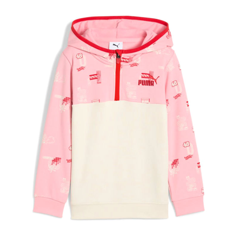 Dečiji duks sa zipom Puma Little runners half-zip hoodie ps