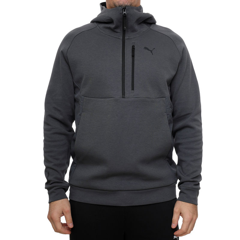 Muški duks sa zipom Puma Tech half zip hoodie
