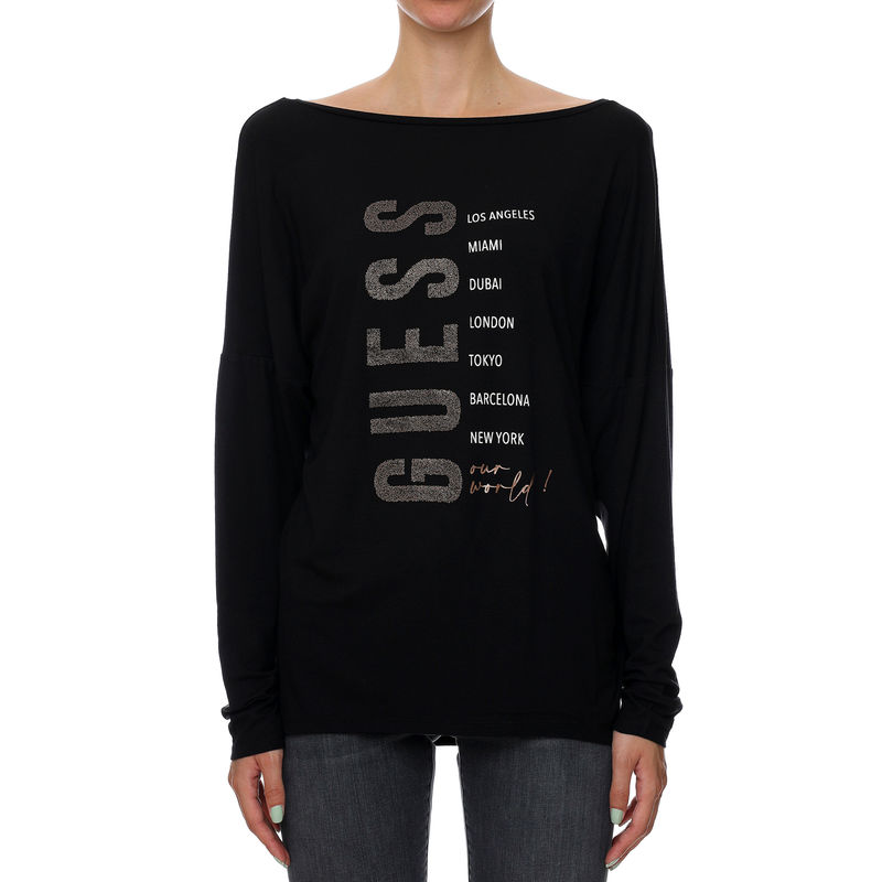 Ženski duks Guess JEANS LS SEPHORA TEE