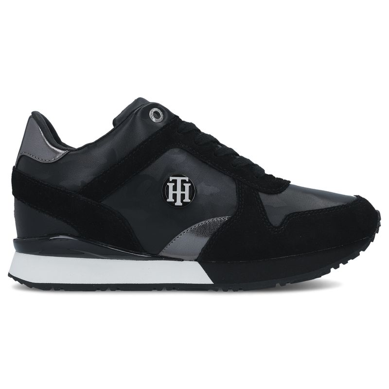 Ženske patike TOMMY HILFIGER CAMO METALLIC WEDGE SNEAKER