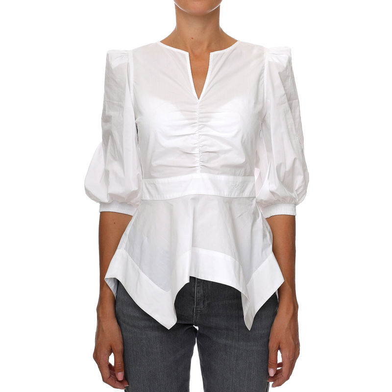 Ženska košulja Karl Lagerfeld POPLIN TOP W/PEPLUM