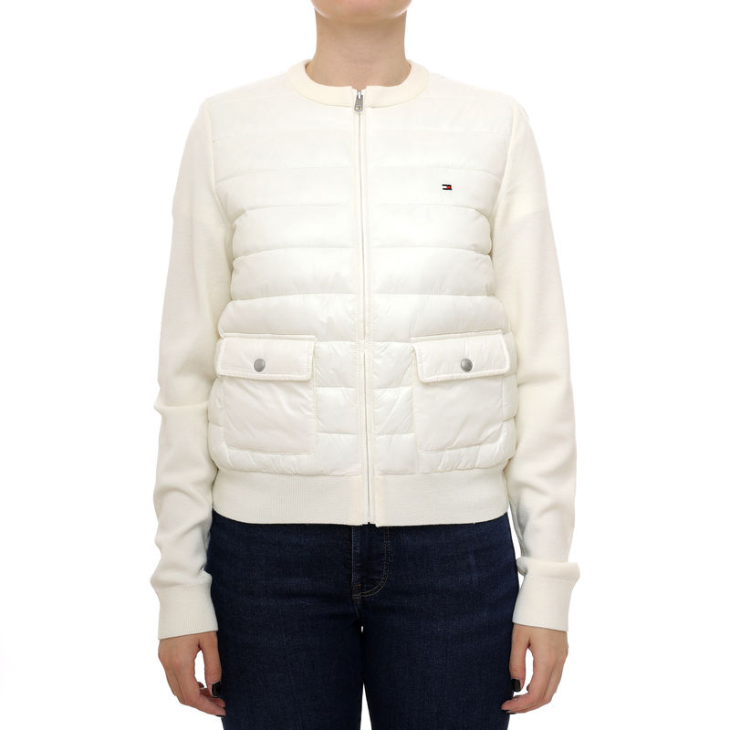 Ženska prolećna jakna Tommy Hilfiger ul padded reg knit mix jacket